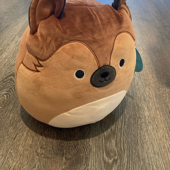 NWT RARE 12 inch Squishmallows German Shepherd Brown and Tan Plush - Picture 3 of 8